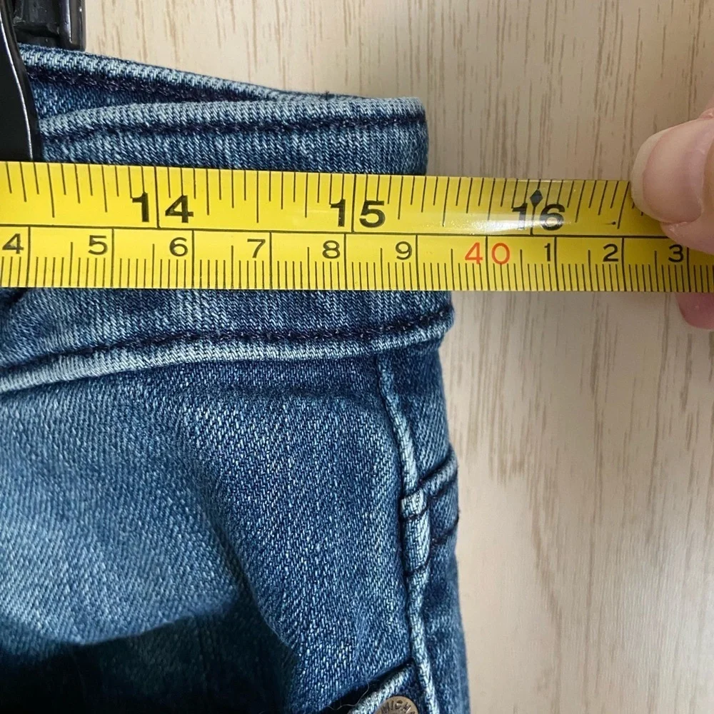 Michael Kors Stretch Slim Midrise Blue Jeans Sz 8